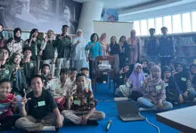 15 Pelajar Ikuti Literasi Digital yang Digelar Alhazen School Kendari Bersama Gerakan Kendari Mengajar