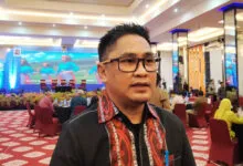 Ketgam: Kepala Dispar Sultra, Belli Tombili. Foto: Muh Ridwan Kadir/Detiksultra.com