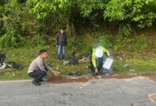 Tabrakan Motor di Muna Barat, Satu Orang Tewas