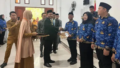246 CPNS Lingkup Pemkab Muna Barat Terima SK Pengangkatan