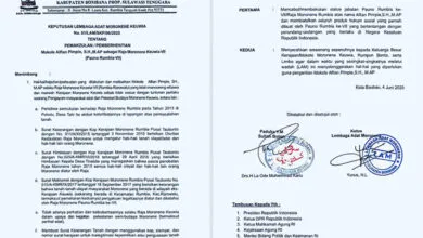 Hasil Musyawarah Adat Moronene Dapat Legitimasi dari Sultan Buton, Raja Moronene Rumbia ke-VII Resmi Turun Tahta