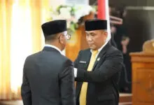 Miliki Suara Tertinggi Kedua, Juan Lesmana Yuda Resmi Dilantik PAW Anggota DPRD Konsel