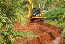 Antam Peduli Kerahkan Alat Berat untuk Normalisasi Sungai Penyebab Banjir Pomalaa