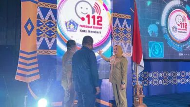 Ekspose 100 Hari Kerja, Pemkot Kendari Luncurkan Layanan 112