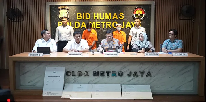Tersangka Penipuan Mengatasnamakan Taspen Berhasil Diamankan, Taspen Tegaskan Komitmen Lindungi Data Peserta