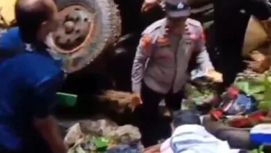 Truk Rem Blong Masuk Jurang, Satu Orang Tewas