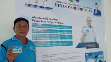 Calon Penumpang Feri Rute Tondasi–Torobulu Diimbau Gunakan E-Ticketing untuk Bayar Distribusi Masuk Pelabuhan