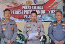 Operasi Patuh Anoa 2025, Polres Muna Temukan 303 Pelanggaran Lalu Lintas