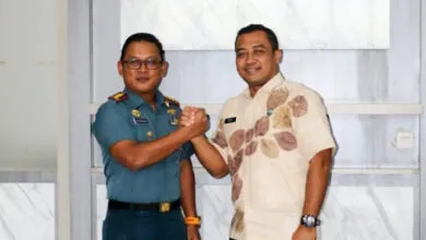 Wujudkan Kendari Bebas Narkoba, Kepala BNN Audiensi dengan Danlanal TNI AL