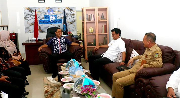 Bupati Konkep Kunjungi BNN Kendari untuk Bahas Program P4GN