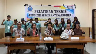Pelatihan Teknis Pendidik Sebaya Anti Narkotika untuk Remaja di Kendari