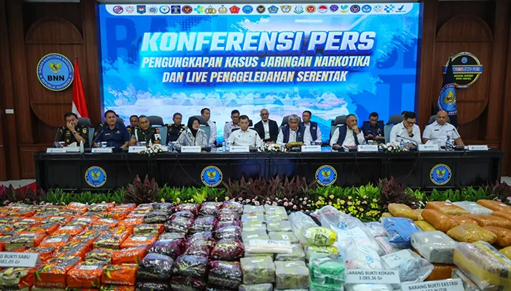 500 Kilogram Narkotika Disita Dalam Satu Bulan, BNN Ungkap Modus Baru Penyelundupan