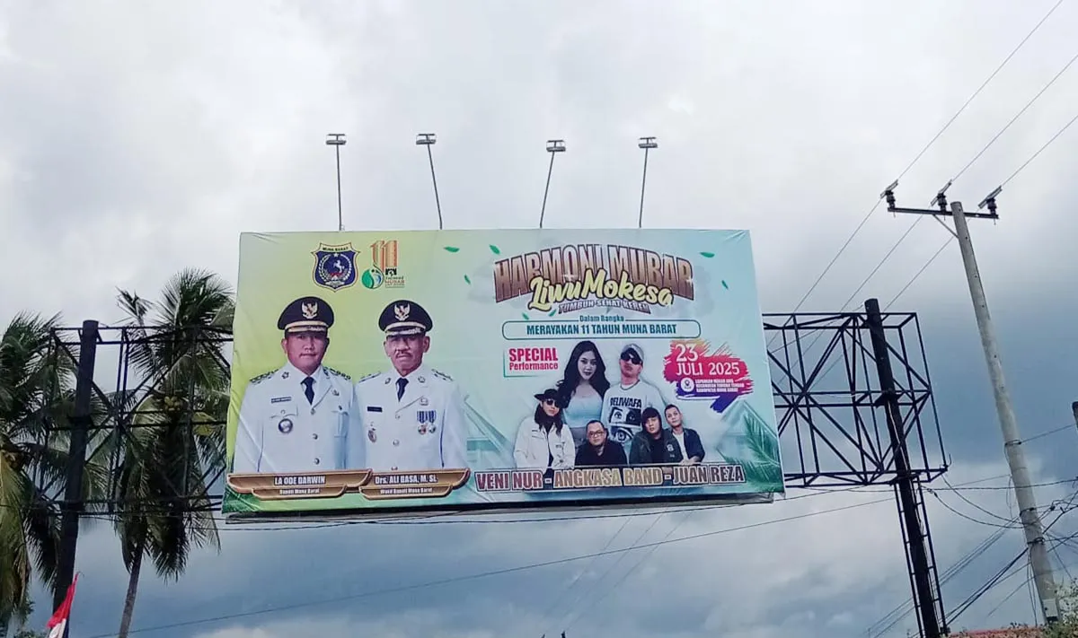 Angkasa Band, Juan Reza dan Veni Nur  Bakal Hibur Masyarakat Muna Barat