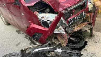 Kecelakaan Maut di Jalan Wayong Kendari, Mobil Suzuki Karimun Tabrak Pemotor Hingga Tewas