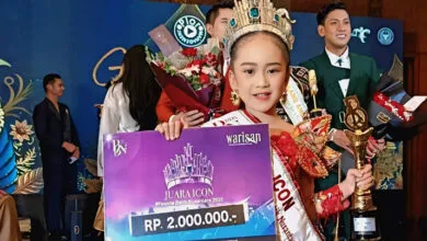 Aurellia, Model Cilik yang Harumkan Nama Sultra di Pentas Pesona Batik Nusantara 2025