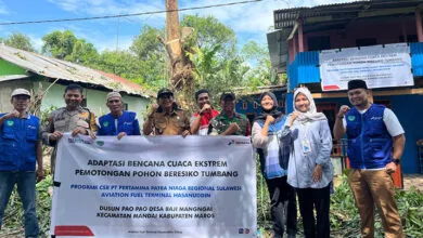 Dukung Adaptasi Iklim, Pertamina Sulawesi Luncurkan Program Desa Tangguh Bencana di Maros