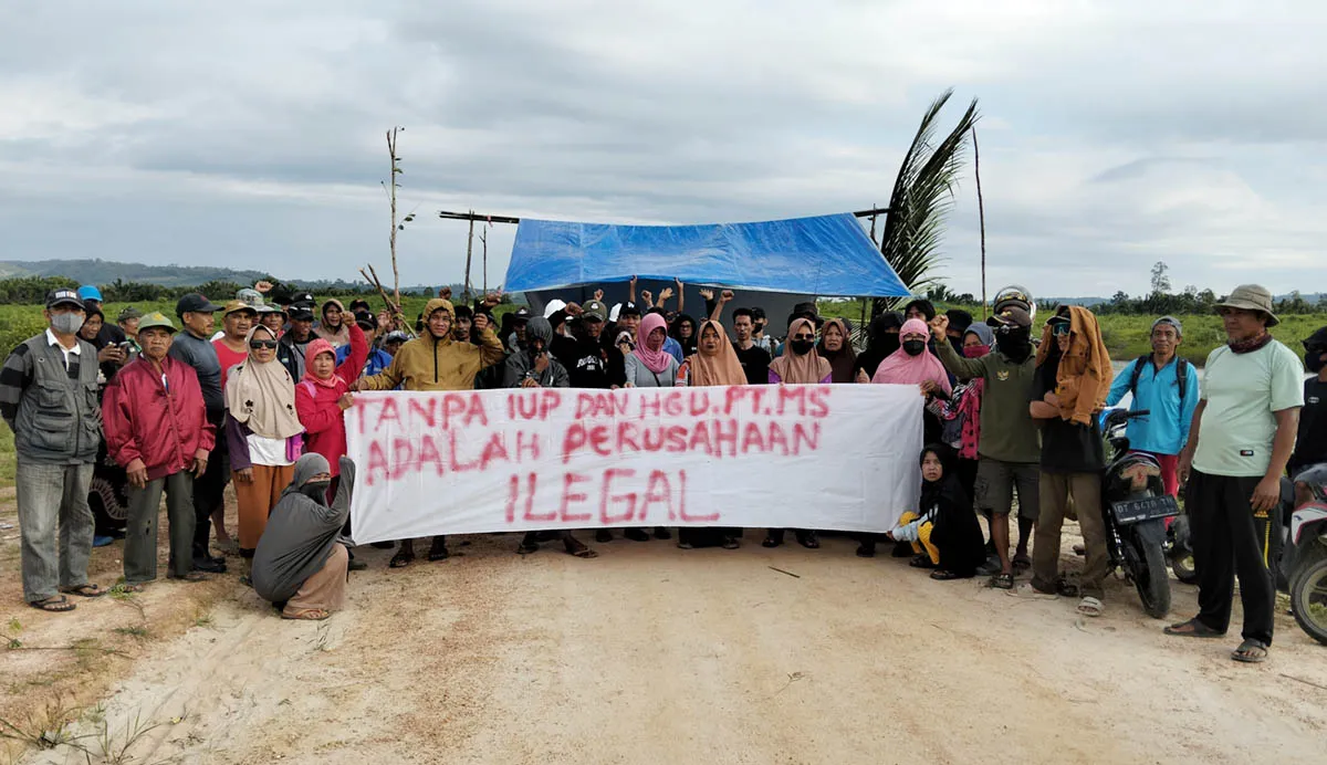 Ratusan Masyarakat Tani di Kecamatan Angata Kembali Duduki Lahan 1.300 Ha yang Diklaim PT Marketindo Selaras