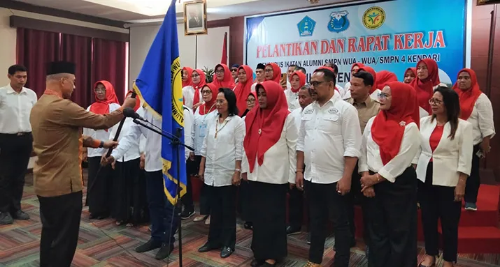 Ika SMPN 4 Kendari Perkuat Rasa Kebersamaan dan Keharmonisan Antar Alumni