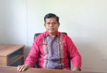 Kepala Bidang (Kabid) Paud Diknas Muna Barat, La Duho. Foto: La Ode Darlan/Detiksultra.com