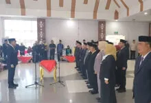 Bupati Konsel Lantik 15 Pejabat Eselon II