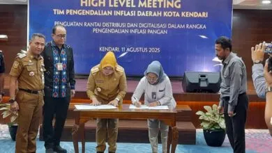 TPID Kota Kendari dan BI Sultra Resmikan 115 Kios Pangan Digital