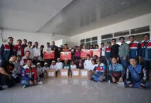 Gelar Kemerdekaan Riding Pertamina Patra Niaga Sulawesi Santuni Anak Yatim di Gowa