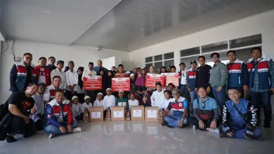 Gelar Kemerdekaan Riding Pertamina Patra Niaga Sulawesi Santuni Anak Yatim di Gowa