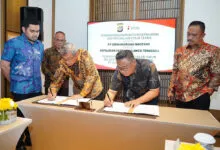 PT Ceria dan Polda Sultra Teken MoU Pengamanan Investasi Hilirisasi Nikel