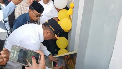 Bupati Muna Barat Resmikan Gedung Serbaguna Soliwunto Desa Tangkumaho