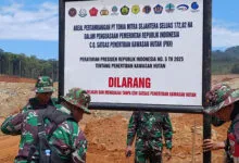 Satgas PKH Segel 172 Hektare Lahan PT TMS di Kabaena