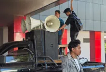 Upah Karyawan PT RMR Tak Sesuai UMP, Puskomi Geruduk DPRD Sultra