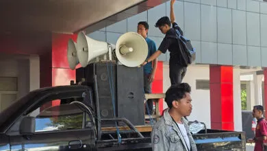 Upah Karyawan PT RMR Tak Sesuai UMP, Puskomi Geruduk DPRD Sultra