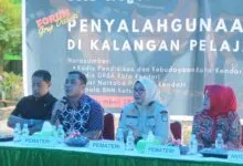 BNN Kota Kendari Edukasi Pelajar SMPN 1 tentang Bahaya Penyalahgunaan Narkoba