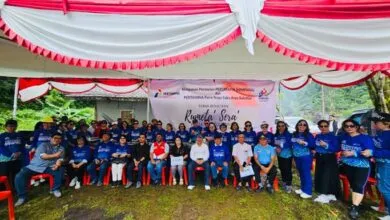 Pertamina Sulawesi dan Himpana Manado Tabur Benih Ikan Lestarikan Danau Tandano