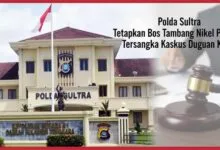 Polda Sultra Tetapkan Bos Tambang Nikel PT AMBO Tersangka Kasus Dugaan KDRT
