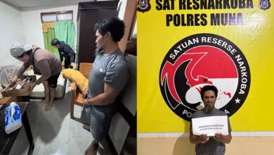 Lagi, Pengedar Narkoba di Muna Mengaku Dapat Barang Haram dari Tahanan Lapas Kendari
