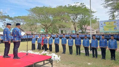 Lantik 1.406 PPPK, La Ode Darwin Tekankan ASN Berdomisili di Muna Barat