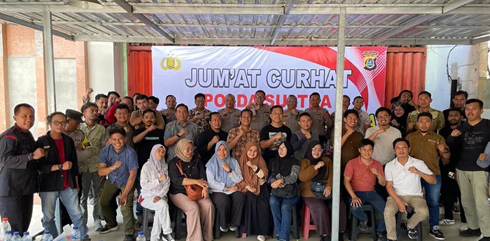 Polda Sultra Gelar Coffe Morning Bersama Insan Media di Kendari