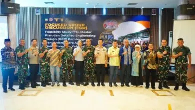 Puspenerbad Tinjau Lokasi Pembangunan Lanudad dan Skuadron di Langgikima