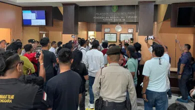 Konstatering Objek Sengketa Tapak Kuda Ditunda, Kopperson Geruduk PN Kendari