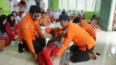 Pertamina Sulawesi Edukasi Sejak Dini Siswa SMA 8 Mandai Soal Siaga Bencana