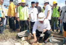 Saluran Irigasi di Desa Kasimpa Jaya Direhabilitasi, Bupati Muna Barat Harap Dapat Tingkatkan Ekonomi Petani