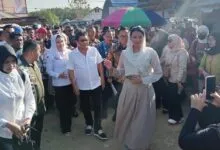 Kunjungi Pasar Guali, Wakil Menteri Perdagangan Dyah Roro Terima Proposal Revitalisasi
