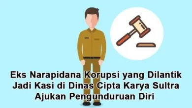 Eks Narapidana Korupsi yang Dilantik Jadi Kasi di Dinas Cipta Karya Sultra Ajukan Pengunduruan Diri