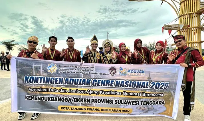 Forum Genre Sultra Turut Andil Dalam Kirab Budaya Nasional Di Tanjung Pinang