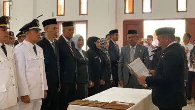 205 Pejabat Eselon III dan IV Muna Barat Dilantik