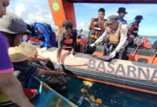 Satu Korban Tabrakan Kapal Tongkang Ditemukan Meninggal Dunia