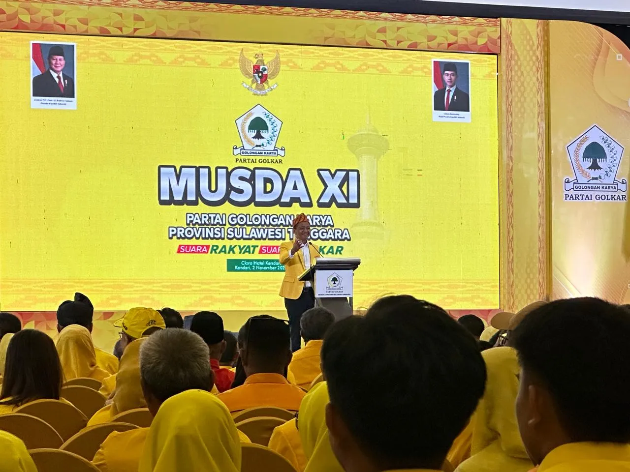 Bahlil Lahadalia Puji Kepemimpinan Herry Asiku saat Pimpin Golkar Sultra