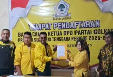 Bupati Mubar Selangkah Lagi Geser Posisi Herry Asiku sebagai Ketua Golkar Sultra