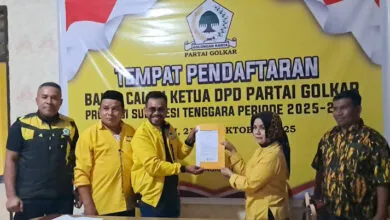 Bupati Mubar Selangkah Lagi Geser Posisi Herry Asiku sebagai Ketua Golkar Sultra